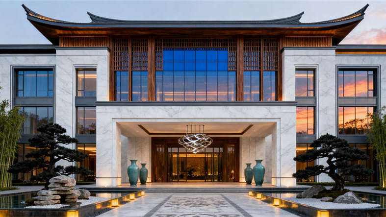 合肥星級酒店裝修，融東方意蘊與現代奢華?